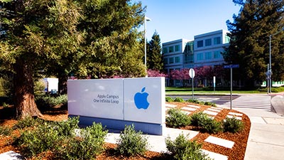 Apple headquarters in Cupertino, California