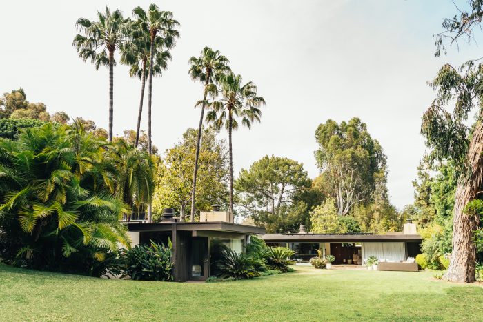 Historic Mid-Century compound features Case Study House #20