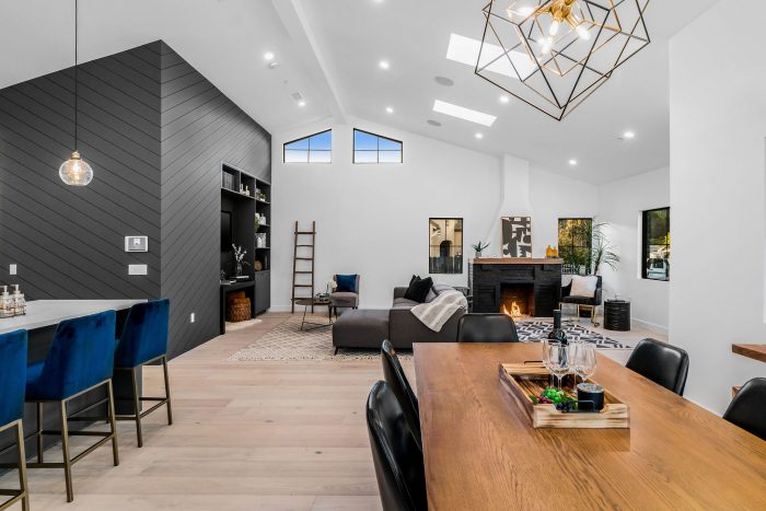 Eagle Rock smart home, dining room