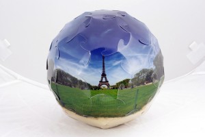 Eiffel Tower soccer ball
