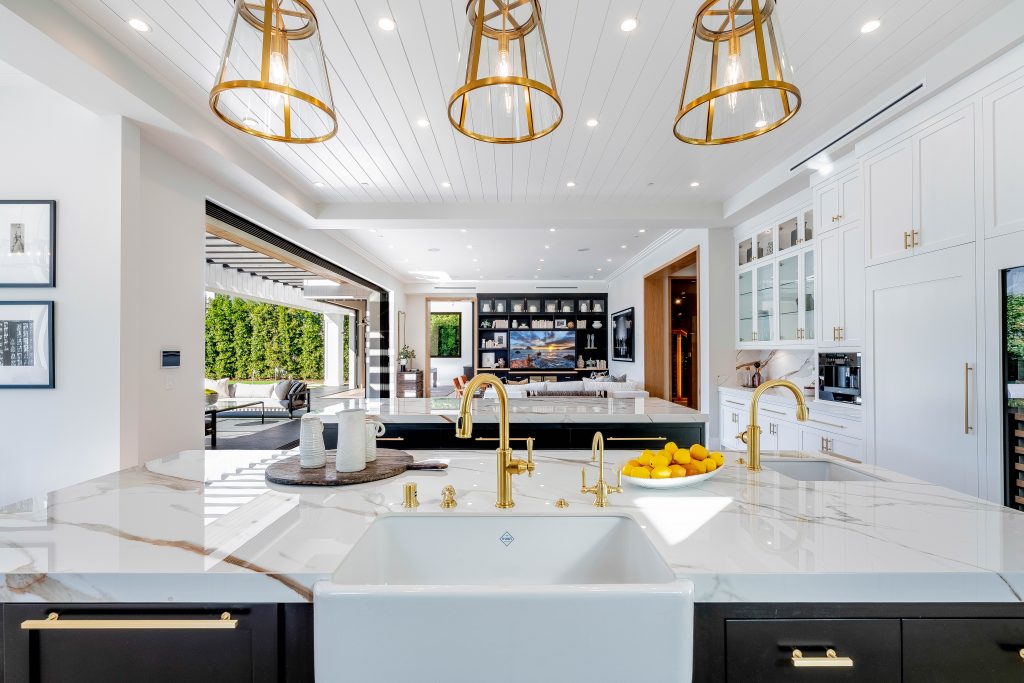 Kitchen in Encino home