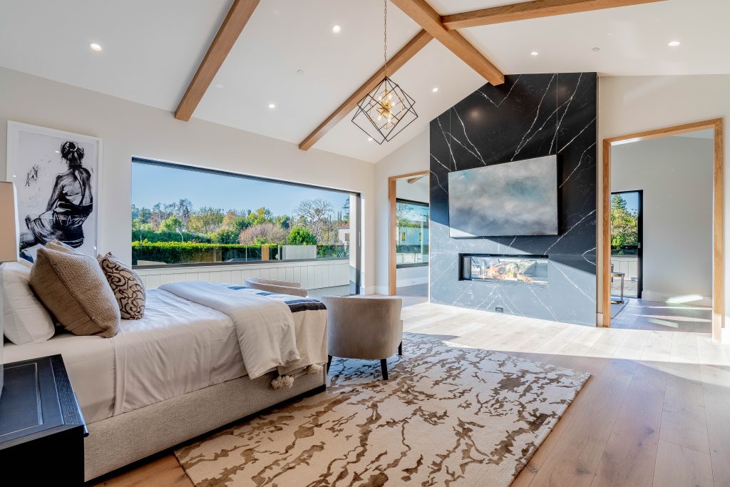 master bedroom with natural light