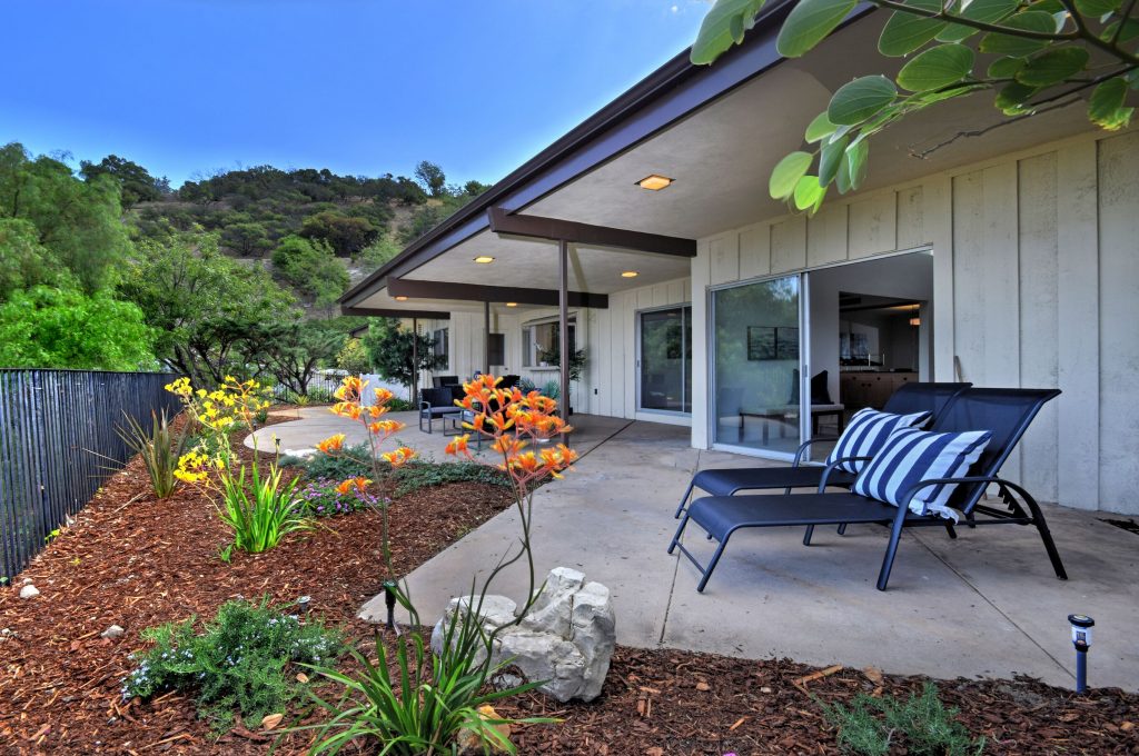 Exhilarating views from the Sherman Oaks hills patio