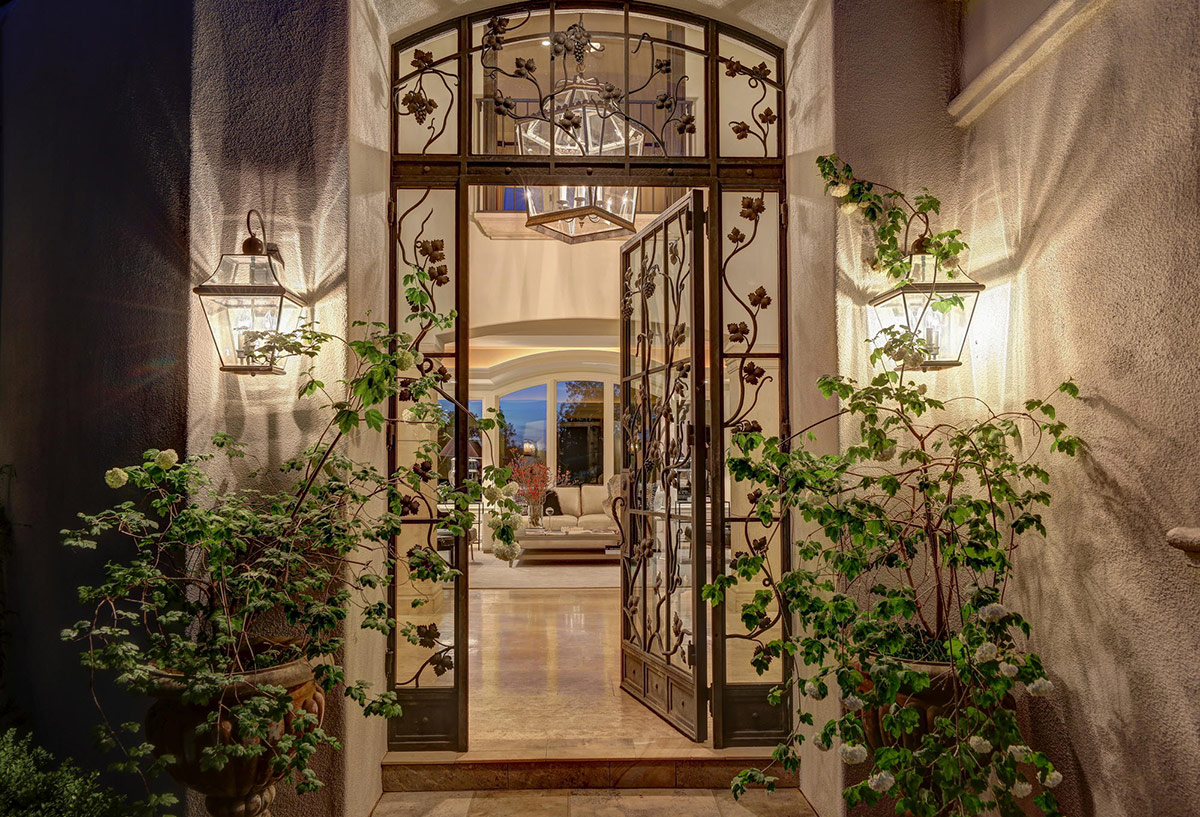 ornate entry way