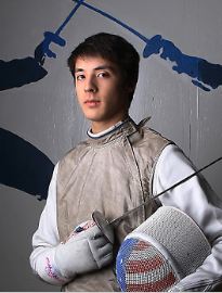 Photo of Olympic hopeful Alexander Massialas