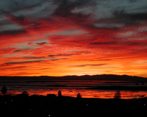 Sunset in American Canyon