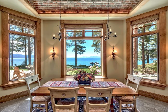 California Real Estate Blog - Lakefront Estate - Dining Room