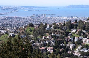 View of Oakland from Skyline Boulevard