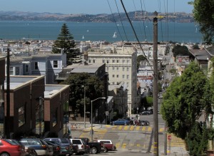 The view from Pacific Heights