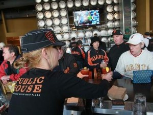 Beer and wine joints for the Giants fan