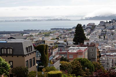 San Francisco's Russian Hill neighborhood