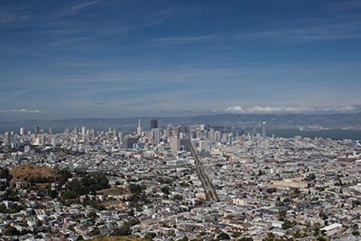 The San Francisco skyline