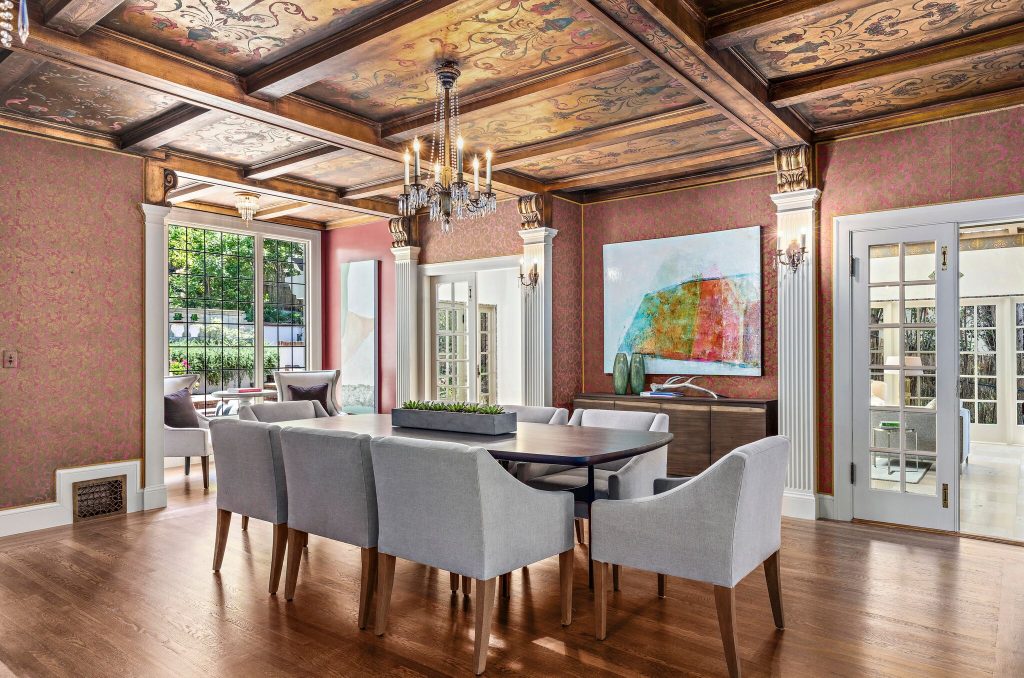 Home of the Week: Historic Piedmont estate dining room