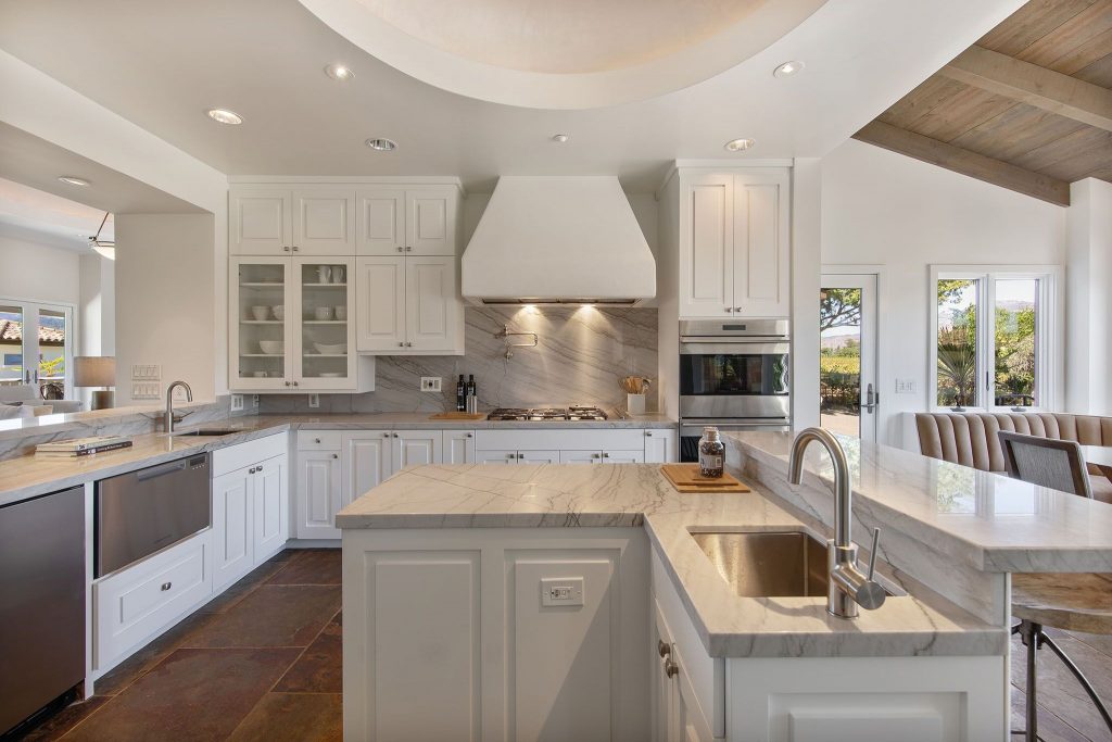 kitchen in napa home