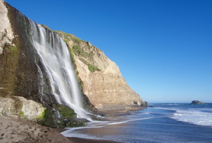 Alamere Falls in Point Reyes National Seashore