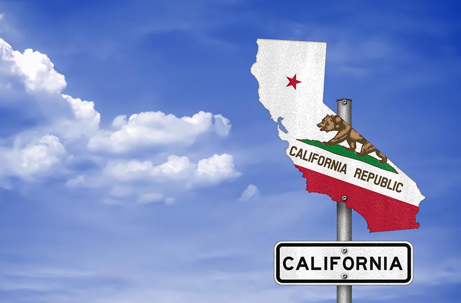 Californiastate roadsignmap