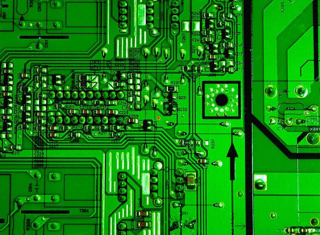 circuit board green lg