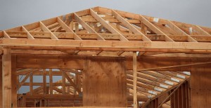 Photo of a home under construction