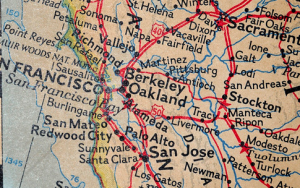 Map of Bay Area