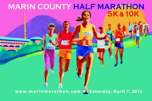 Marin County Marathon, Saturday, April 7, 2012