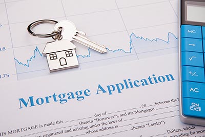 A mortgage application