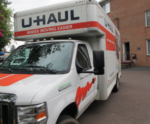 U-Haul moving truck