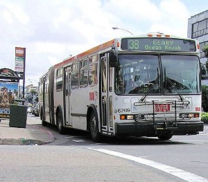 San Francisco Muni bus