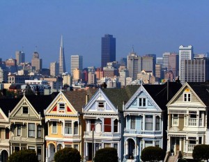 San Francisco's "painted ladies"