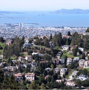 View from Oakland's Skyline Boulevard