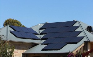 Rooftop solar panels