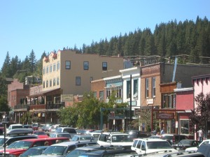 View of downtown Truckee