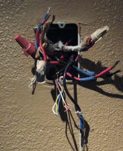 faulty wiring