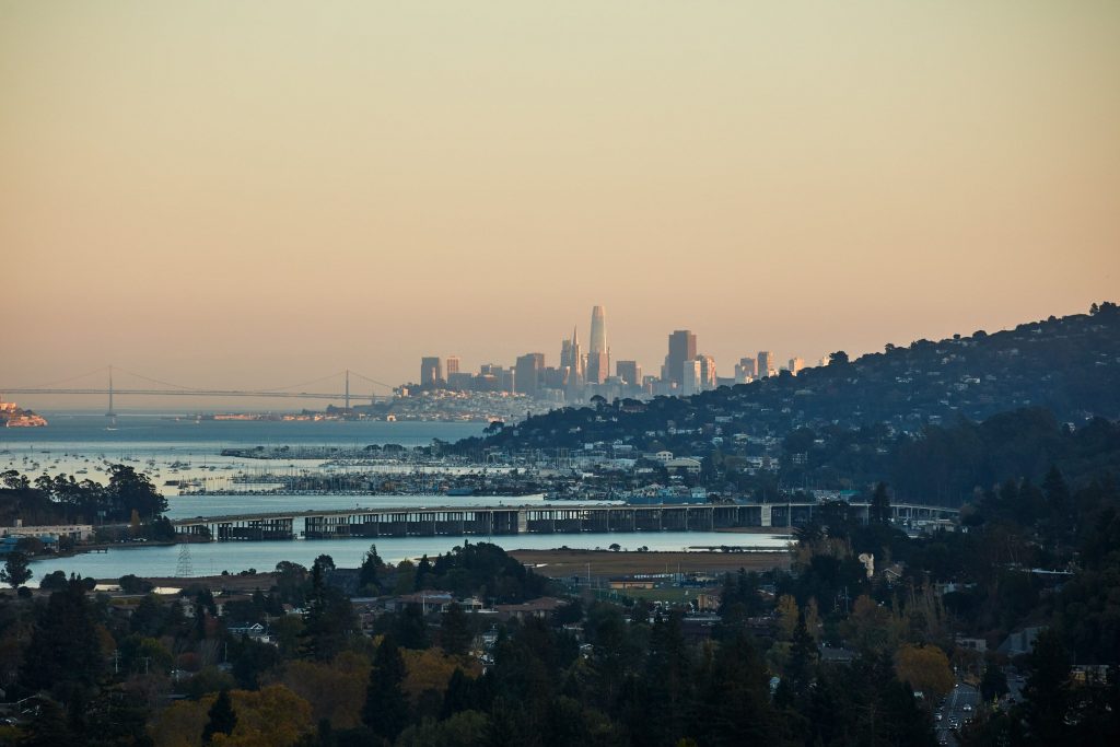 Showing view of San Francisco