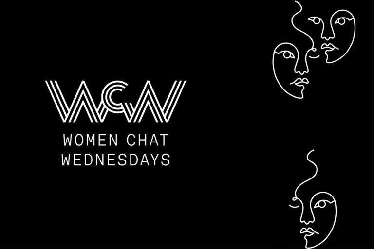 Women Chat Wednesdays graphic banner