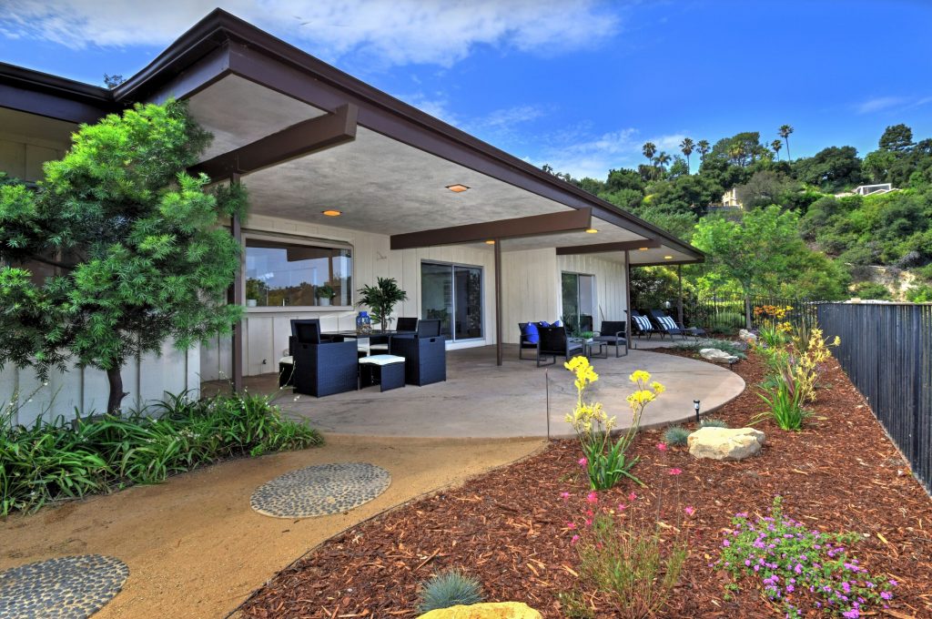 Exhilarating views from the Sherman Oaks hills patio